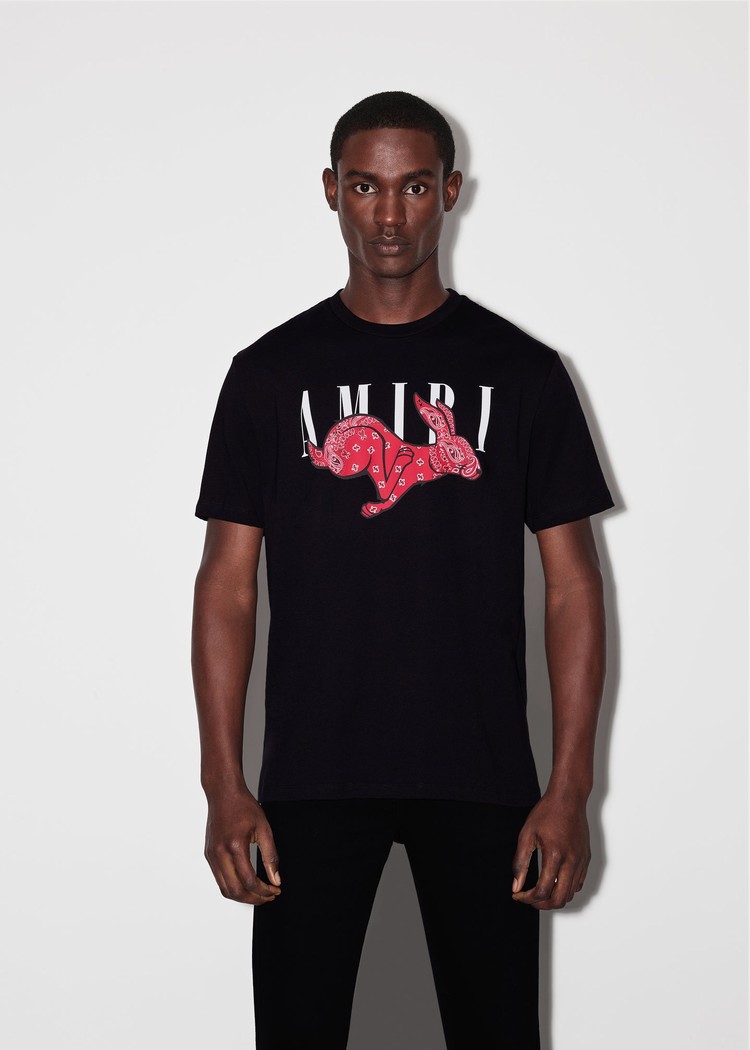 T Shirts Amiri Rabbit Logo   | DLJ-8276144