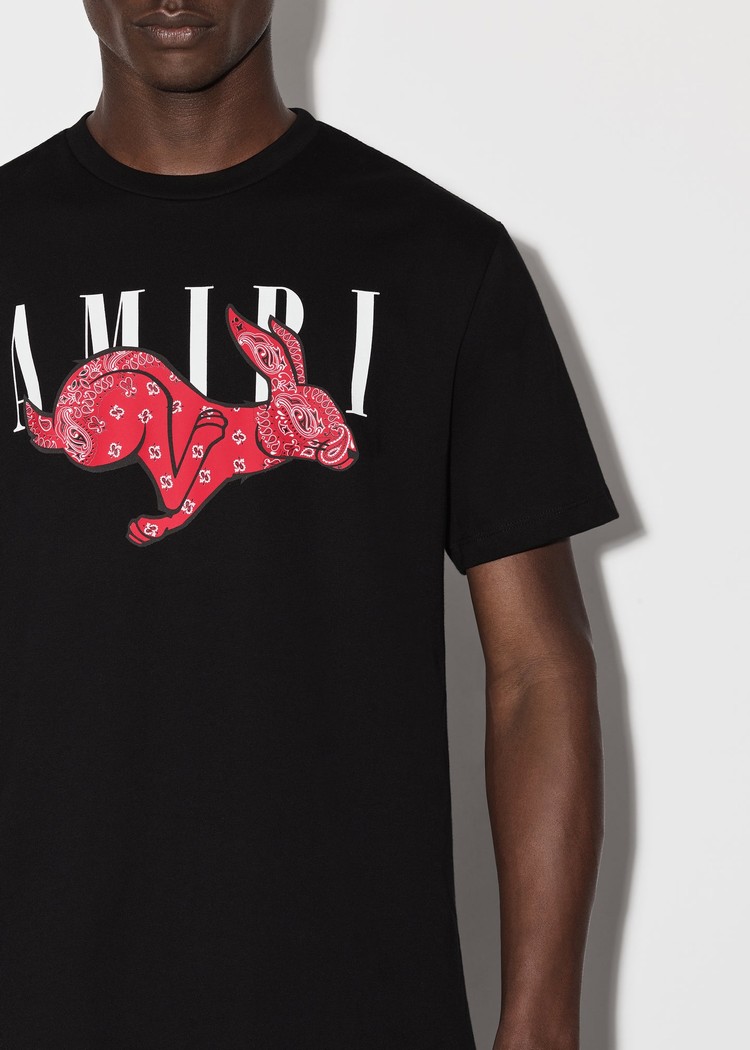 T Shirts Amiri Rabbit Logo   | DLJ-8276144