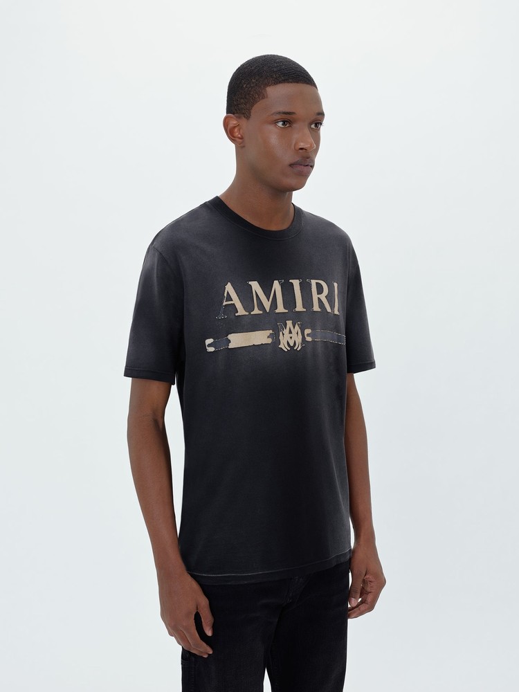 T Shirts Amiri M.A. Bar Applique   | ZWN-9582432