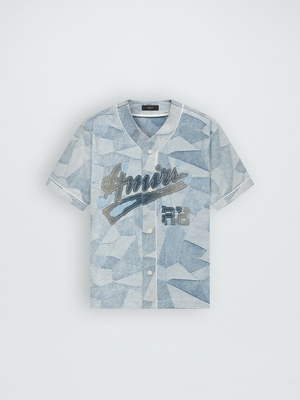 Chemises Amiri Patchwork Baseball   | KWC-5274392