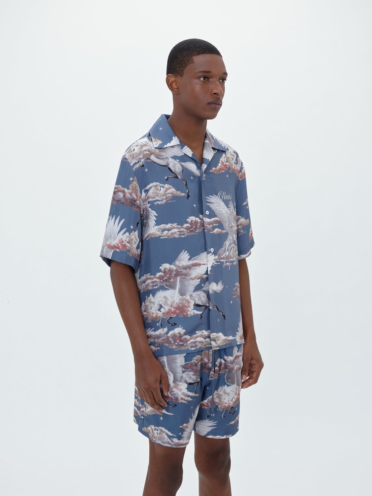 Chemises Amiri All Over Pegasus Bowling   | NXL-4868547