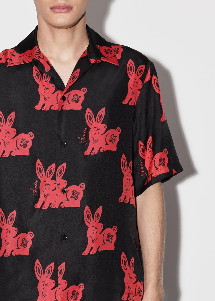 Chemises Amiri Rabbit Allover Bowling   | IVZ-7754741