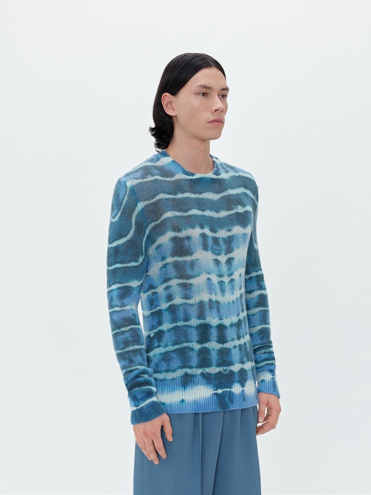 Knitwear Amiri Open Stitch Tie-dye Crew   | SEF-8970674