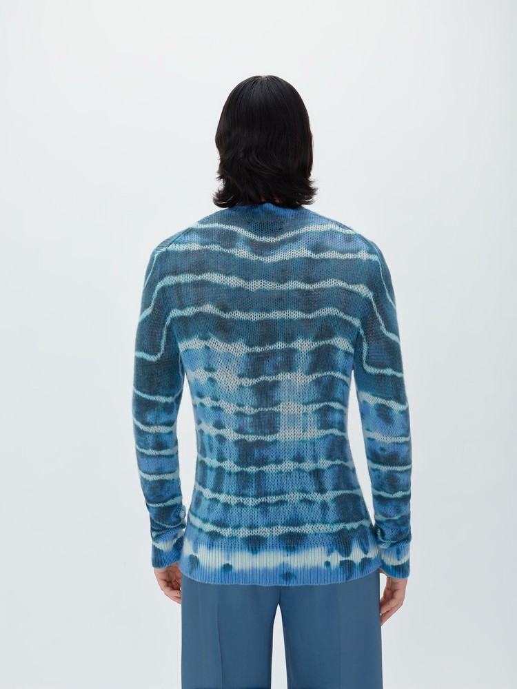 Knitwear Amiri Open Stitch Tie-dye Crew   | SEF-8970674