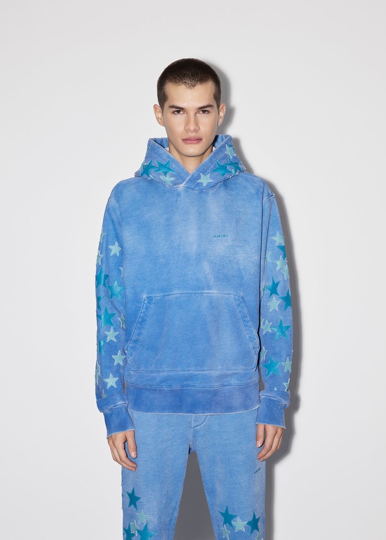 Sweat à Capuche Amiri Pigment Spray Star   | VHF-5333989