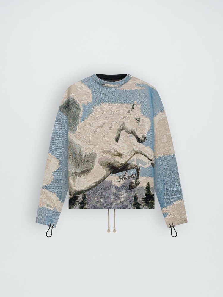 Sweats Amiri Tapestry Pegasus Crew   | RLF-0965224