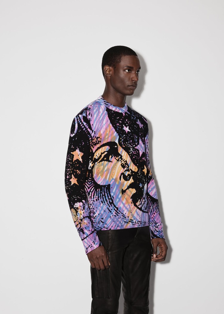 Sweats Amiri Tie Dye Moon Crewneck   | MBU-0263125