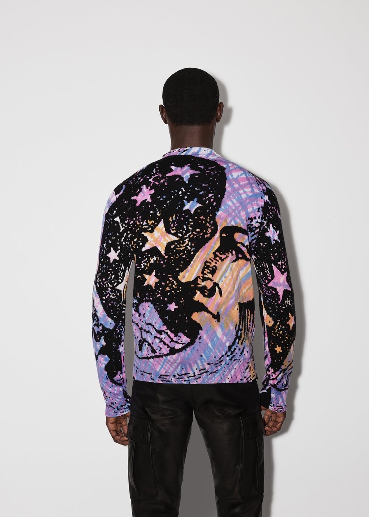 Sweats Amiri Tie Dye Moon Crewneck   | MBU-0263125