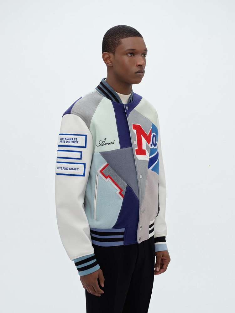 Vestes Amiri Vintage Patchwork Bomber   | MSS-8199635