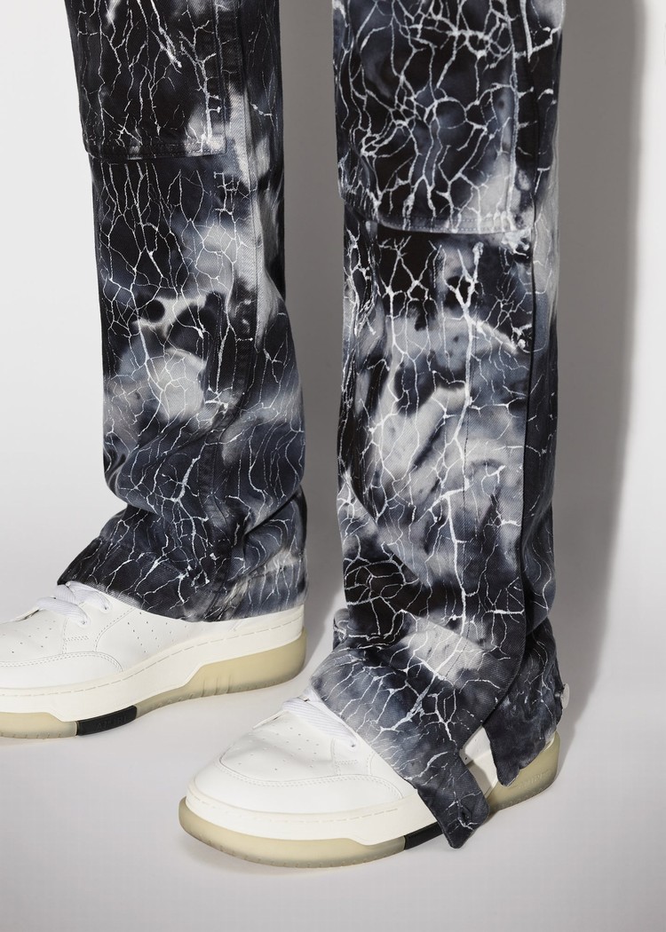 Jean Amiri Cracked Tie Dye Carpenter   | GPR-7909621