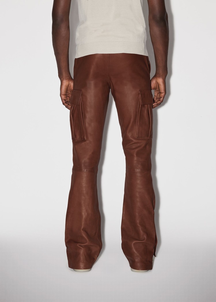 Pantalon Amiri Cuir Cargo Flare   | OQS-4693692