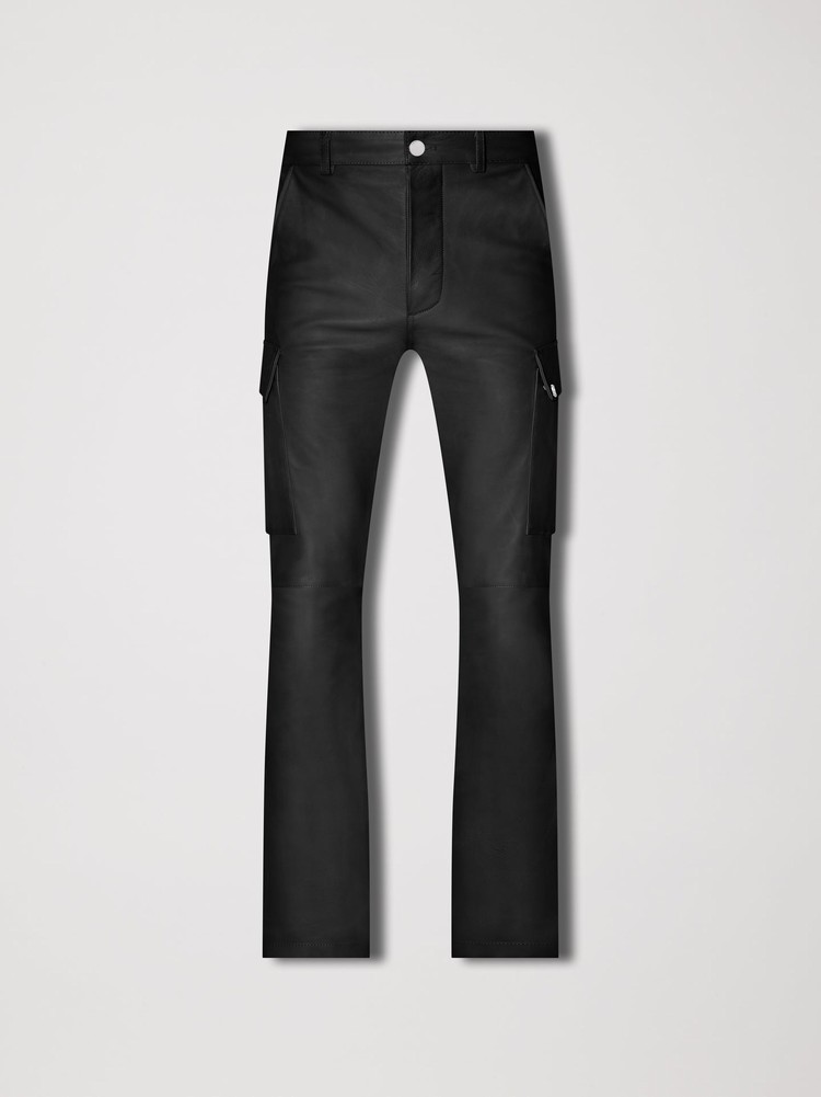 Pantalon Amiri Cuir Cargo Flare   | UDQ-1466527