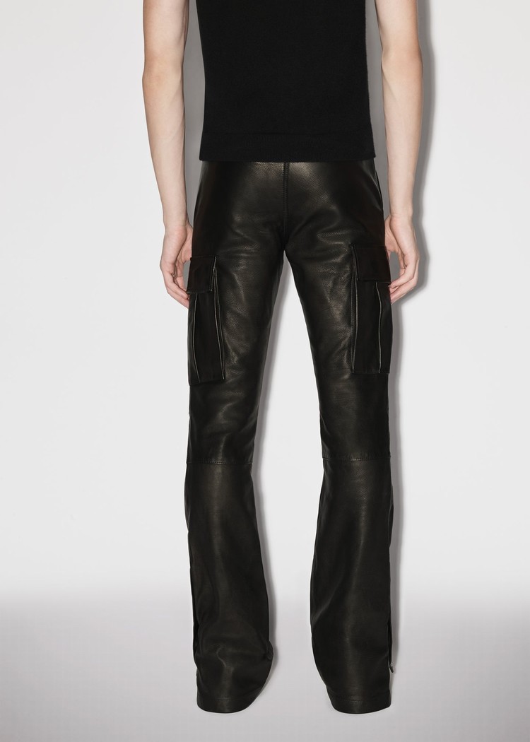 Pantalon Amiri Cuir Cargo Flare   | UDQ-1466527