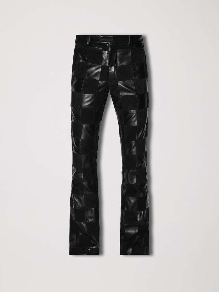 Pantalon Amiri Mixed Check Patch Flare   | LHX-6701548