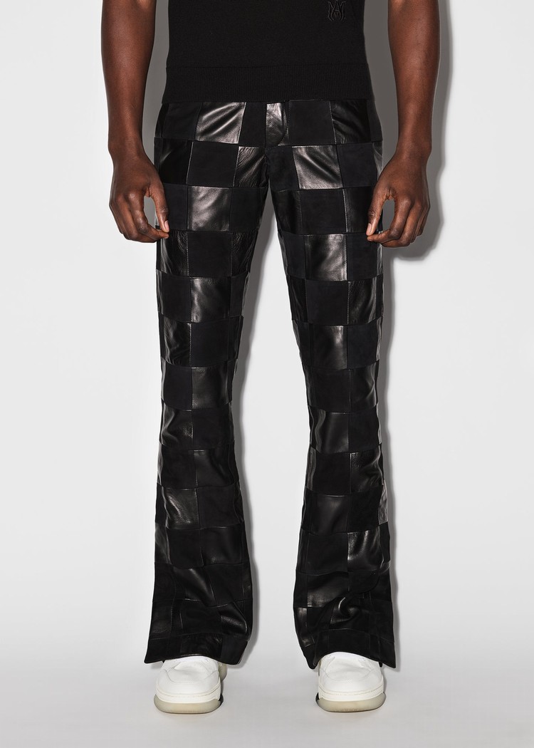 Pantalon Amiri Mixed Check Patch Flare   | LHX-6701548