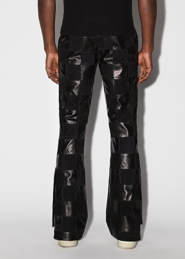 Pantalon Amiri Mixed Check Patch Flare   | LHX-6701548