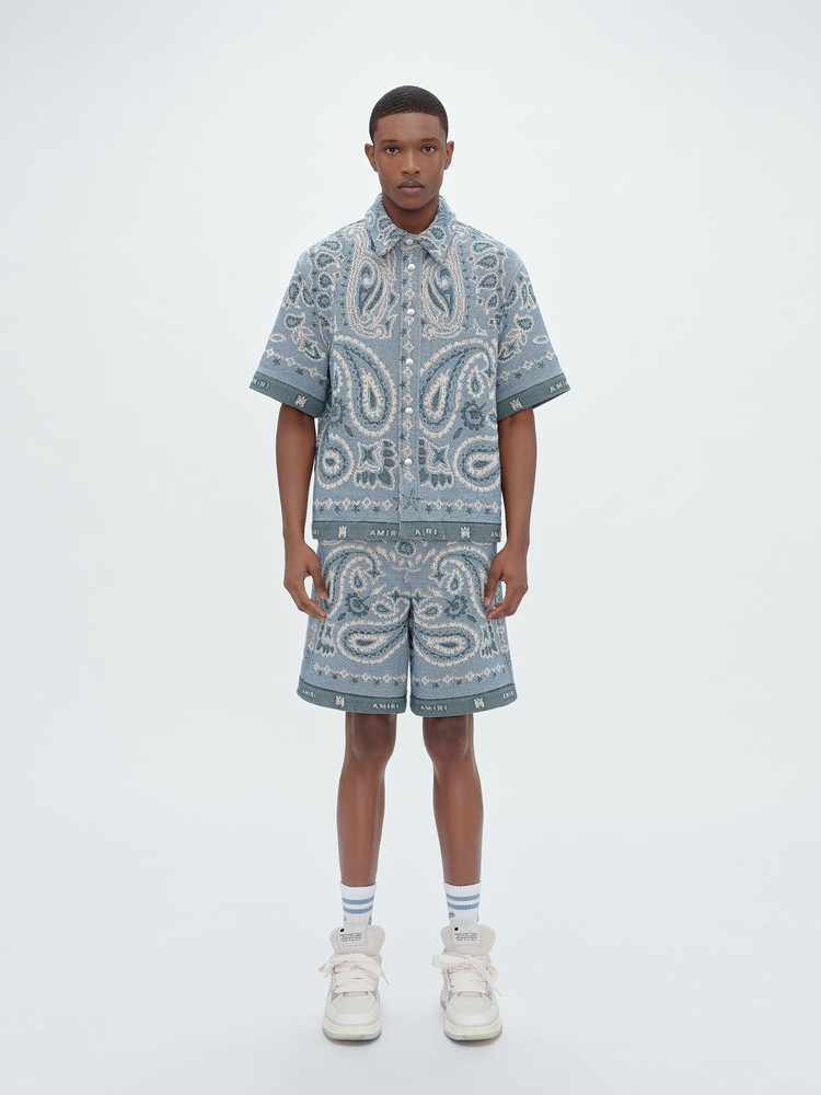 Shorts Amiri Tapestry Bandanagy   | KFU-2660250