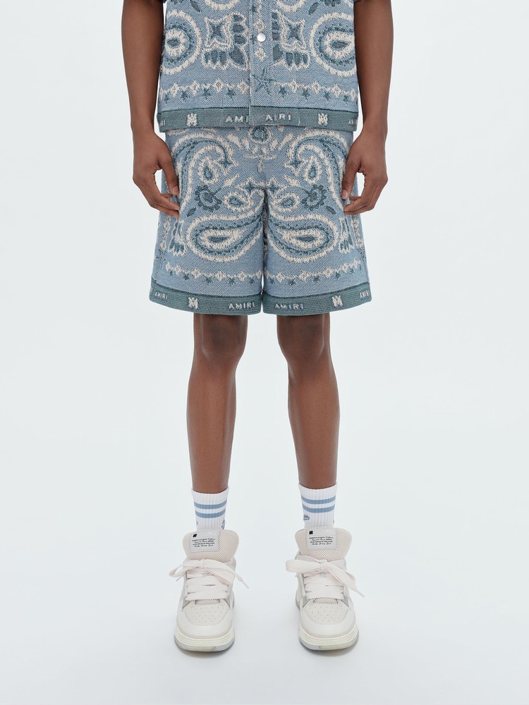 Shorts Amiri Tapestry Bandanagy   | KFU-2660250