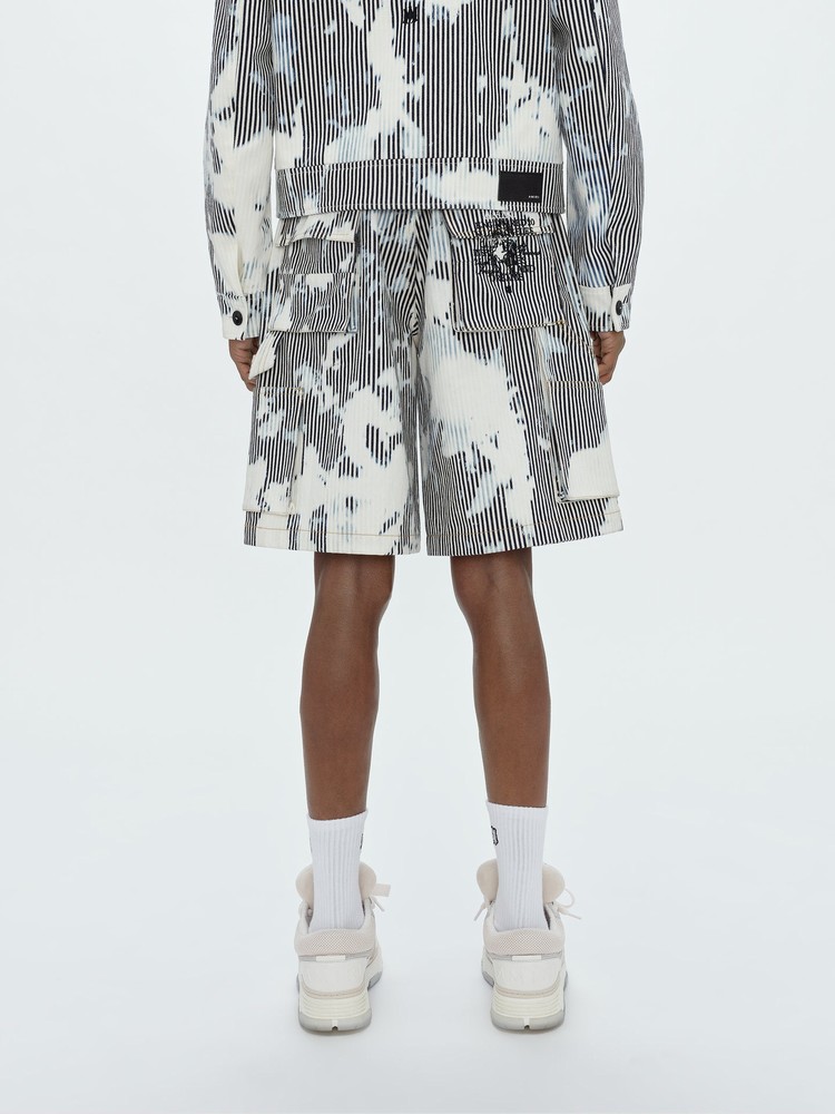 Shorts Amiri Rayé Workman   | LMO-7362740