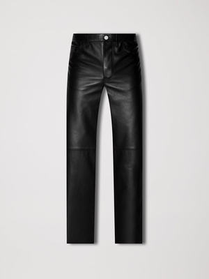 Pantalon En Cuir Amiri Plonge 5 Pocketgy   | RMF-4428051