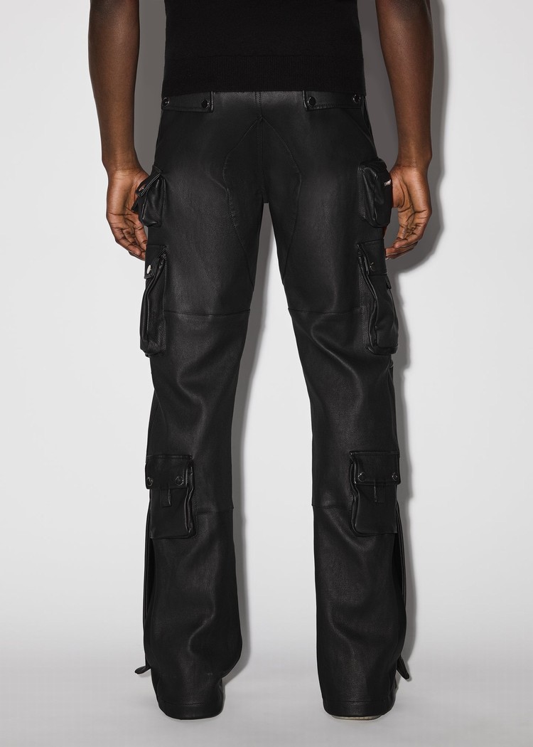 Pantalon En Cuir Amiri Flair Cargo   | PII-2885893