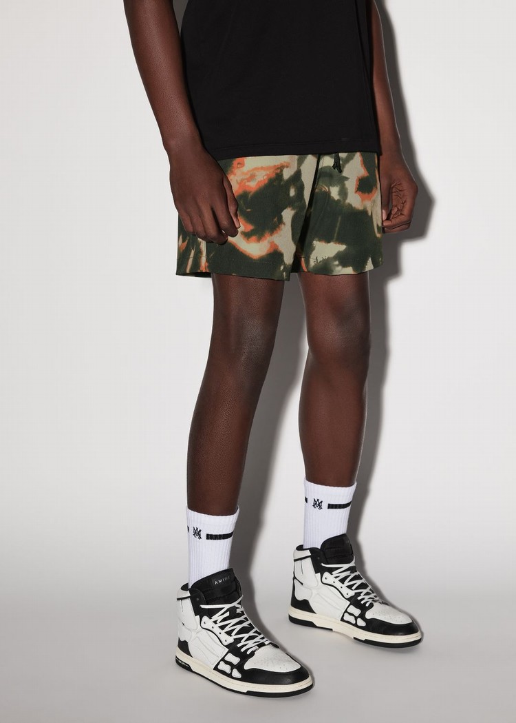 Short De Bain Amiri Tie Dye Camo   | BRZ-1708962