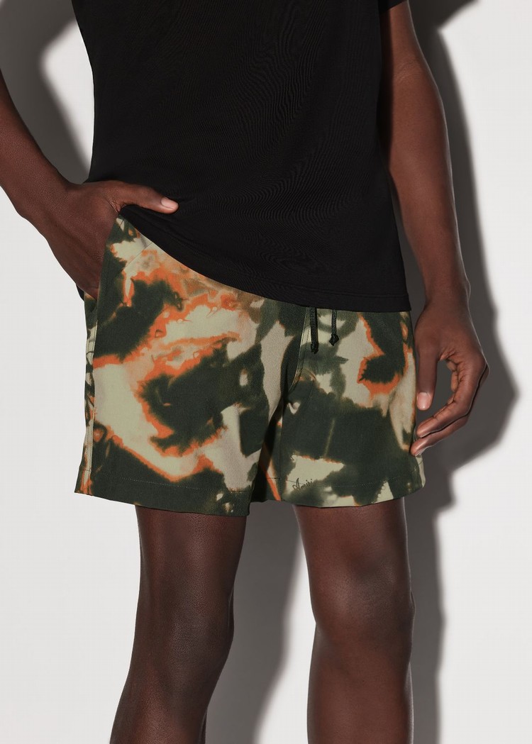 Short De Bain Amiri Tie Dye Camo   | BRZ-1708962