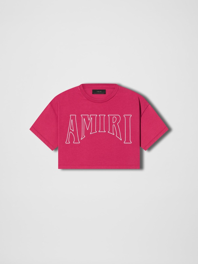 T Shirts Amiri Sun Cropped   | WHR-7590855