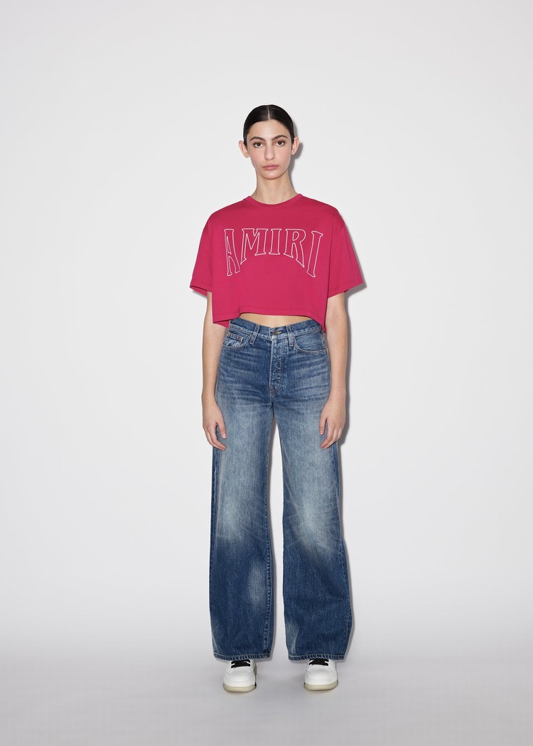 T Shirts Amiri Sun Cropped   | WHR-7590855