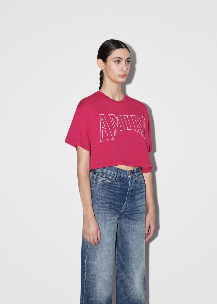 T Shirts Amiri Sun Cropped   | WHR-7590855