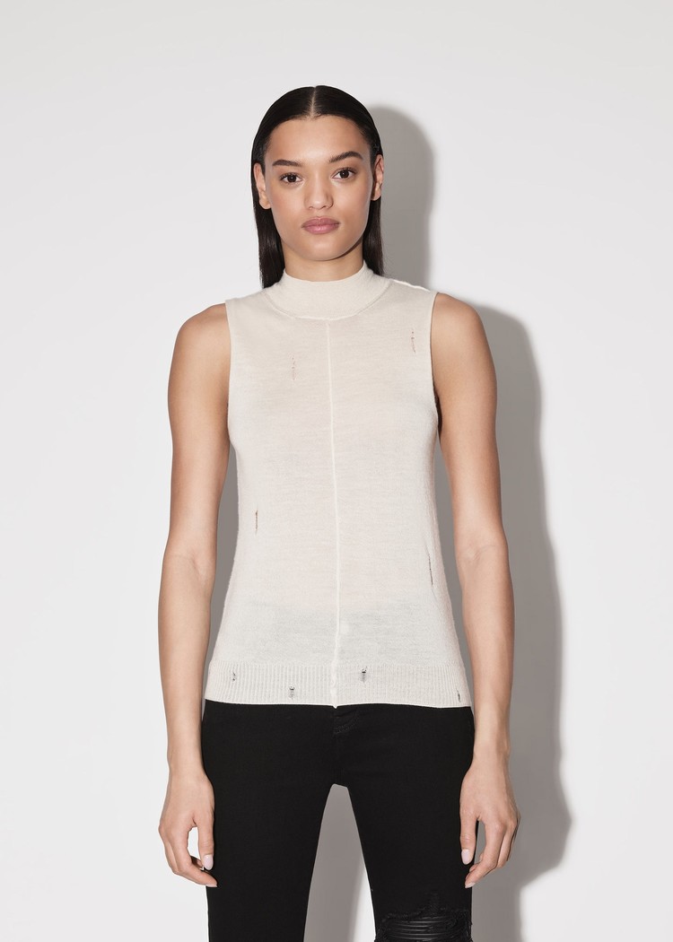 Knitwear Amiri Mock Neck Halter   | YJE-0100242