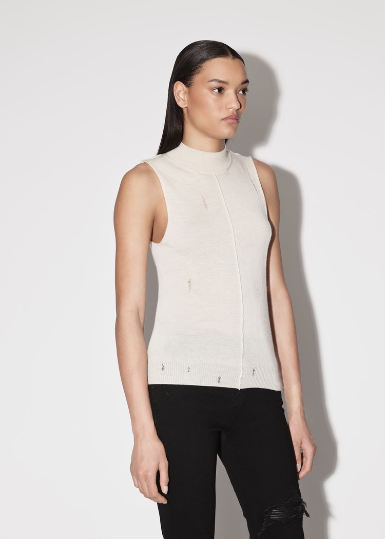 Knitwear Amiri Mock Neck Halter   | YJE-0100242