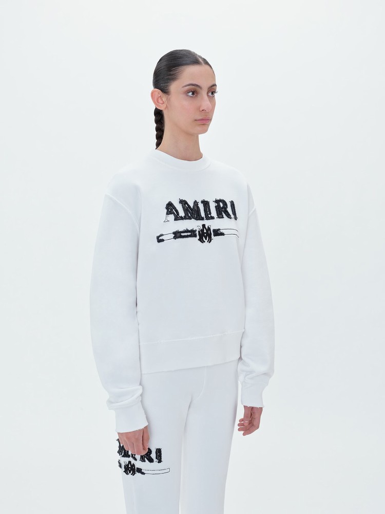 Sweats Amiri M.A. Bar Applique Crew   | PXN-0624696