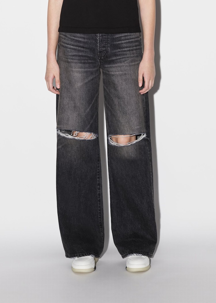 Jean Amiri High Rise Larges Leg   | ALH-6187897