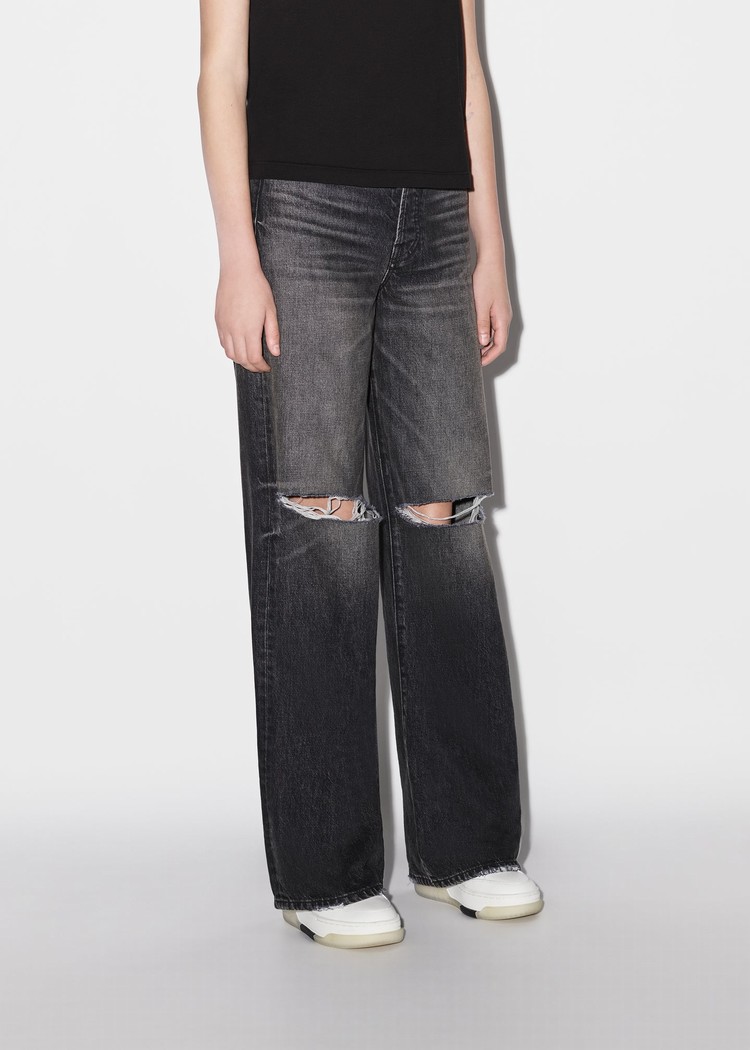 Jean Amiri High Rise Larges Leg   | ALH-6187897