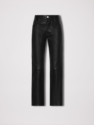 Pantalon Amiri Cuir 5 Pocket Droit   | XOP-8770363