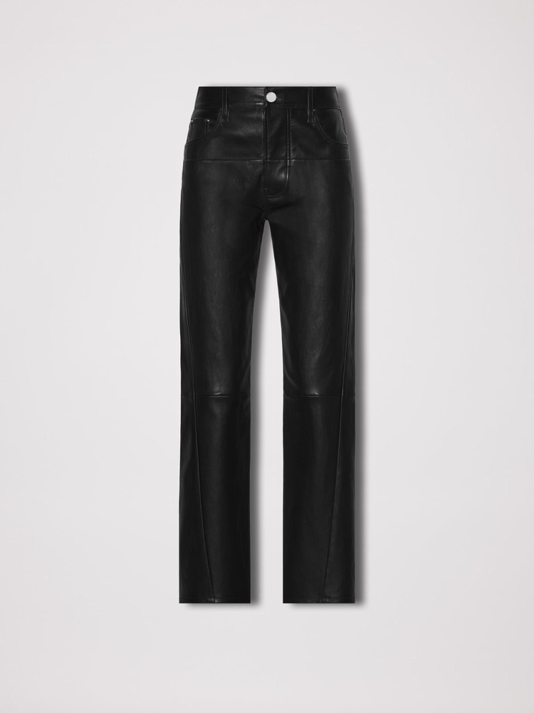 Pantalon En Cuir Amiri 5 Pocket Droit   | PNY-4145320