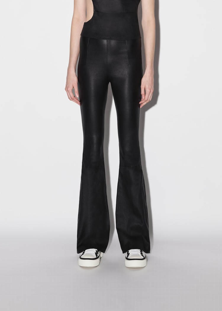 Pantalon En Cuir Amiri Flare Legging   | JJV-5803394