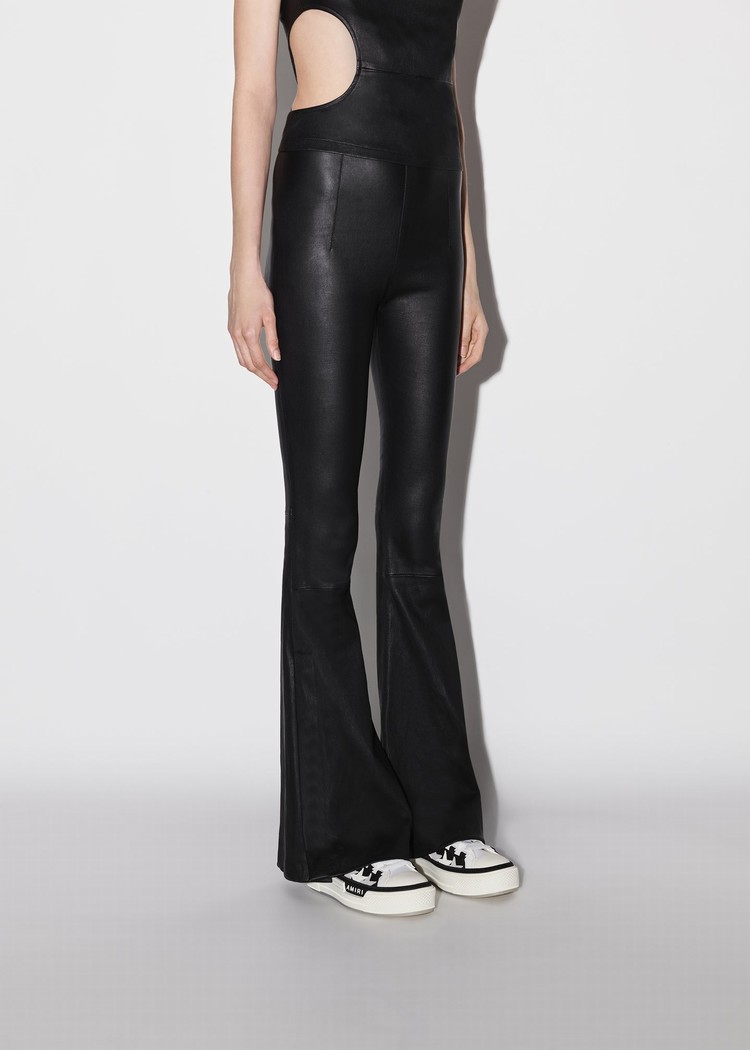 Pantalon En Cuir Amiri Flare Legging   | JJV-5803394