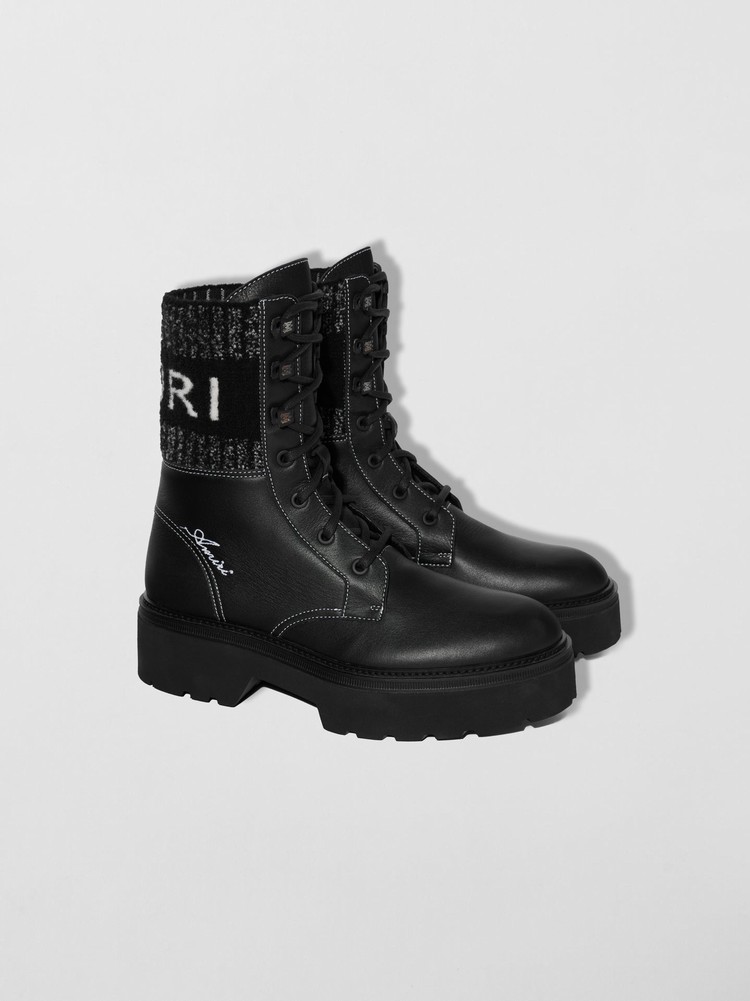 Bottes Amiri Knit Logo Collar Combat   | IYP-9309298